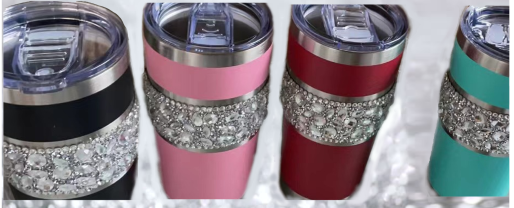 Yeti Style Bejeweled Bling Tumbler by LuxBlingz
